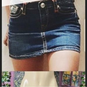 True Religion mini skirt